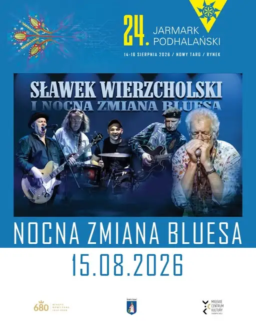 Sławek Wierzcholski i Nocna Zmiana Bluesa zagrają na Jarmarku w Żyto