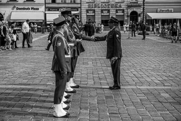 Wójt Gminy Czorsztyn na Powiatowych Obchodach Święta Policji w Szaflarach