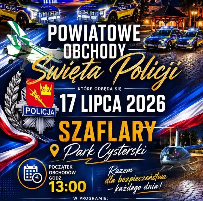 Święto Policji w Szaflarach – zaproszenie na powiatowe obchody
