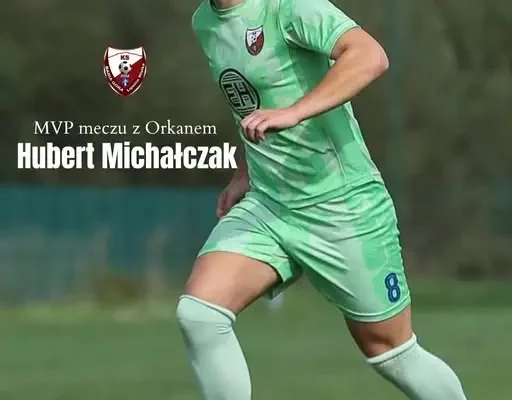 Hubert Michałczak MVP meczu Babia Góra – Orkan Niedźwiedź