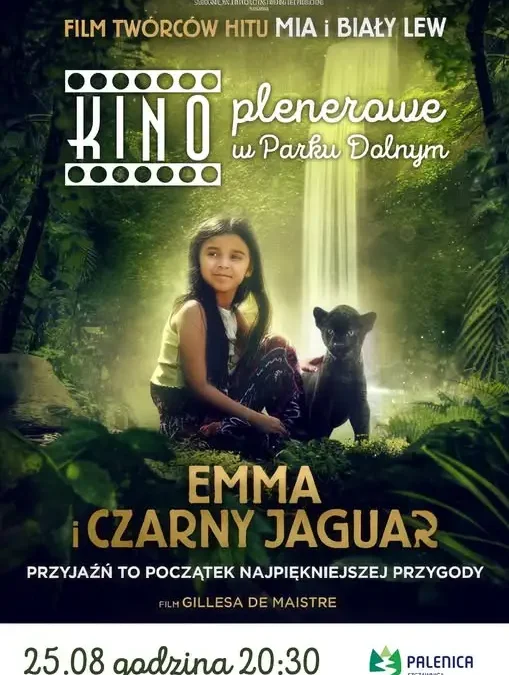Kino plenerowe w Parku Dolnym w Szczawnicy: „Emma i czarny jaguar” już 25 sierpnia