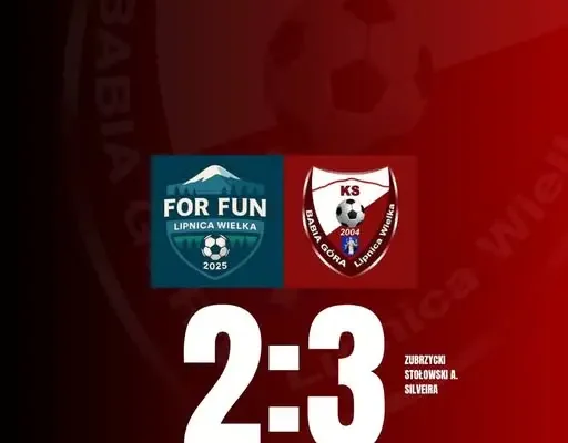 Derby w Lipnicy Wielkiej: KS Babia Góra II odwraca losy meczu i wygrywa 3:2