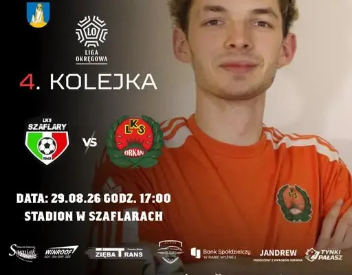Piłkarze z Rogoźnika Wsi powalczą o pierwsze punkty w Szaflarach