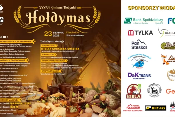 Sponsorzy XXXVI Gminnych Dożynek Hołdymas – podziękowania dla firm