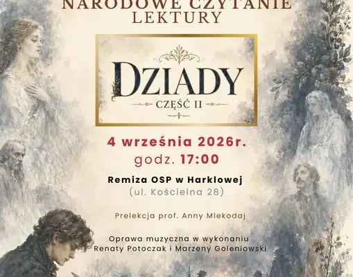 Narodowe Czytanie „Dziadów” w Harklowej – spotkanie z romantyzmem