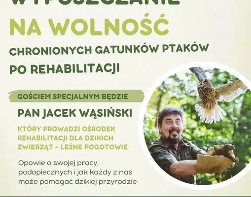 Ptaki wrócą na wolność podczas Pikniku Ekologicznego w Jabłonce