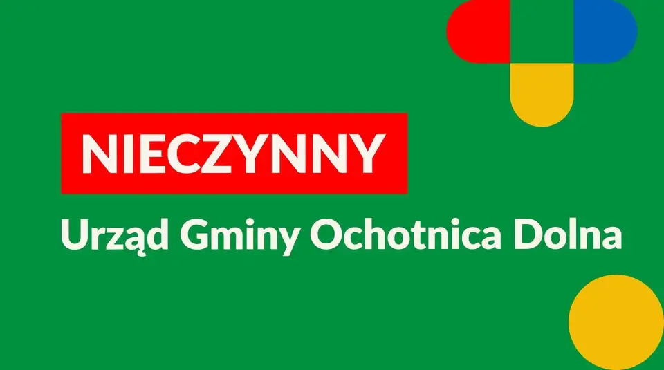 Urząd Gminy Ochotnica Dolna pracuje normalnie – szkolenie odwołane