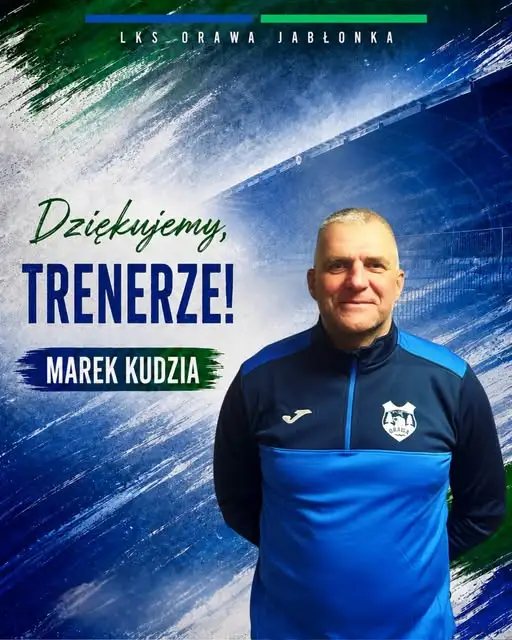 LKS Orawa Jabłonka żegna trenera Marka Kudzię po słabym starcie sezonu