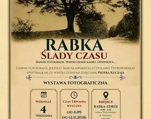 Rabka-Zdrój: Wystawa „Ślady czasu” – zobacz, jak miasto zmieniało się przez dekady