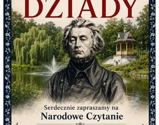 Narodowe Czytanie 2026 w Szczawnicy: Dziady nad stawem w Parku Dolnym