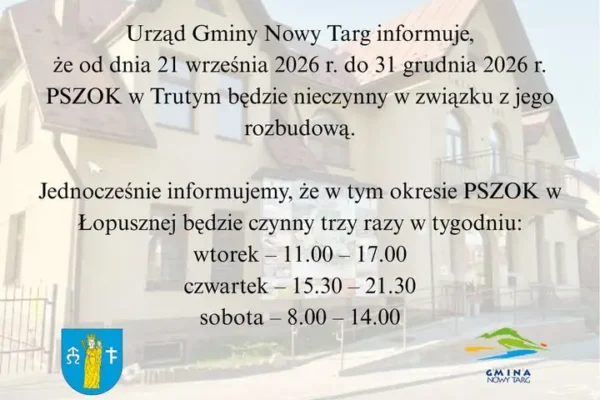 PSZOK w Trutym nieczynny od 21 września. Zobacz, gdzie oddasz odpady