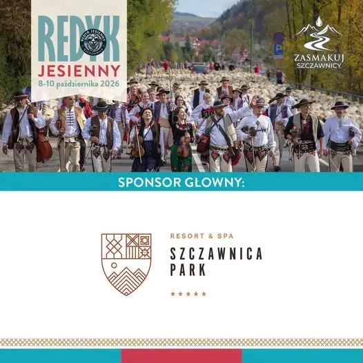 Szczawnica Park Resort & Spa sponsorem głównym Redyku Jesiennego 2026
