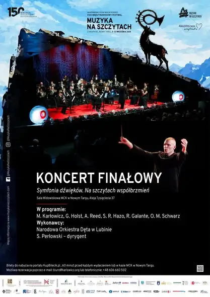 Finałowy koncert Muzyka na Szczytach w Nowym Targu – 12 września