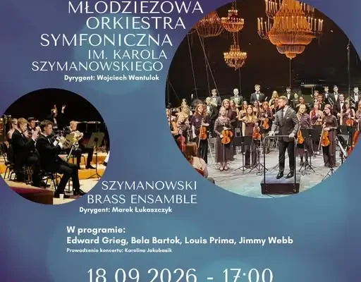 Orkiestra symfoniczna z Katowic zagra w Jabłonce – drugi koncert w Orawskiej Filharmonii