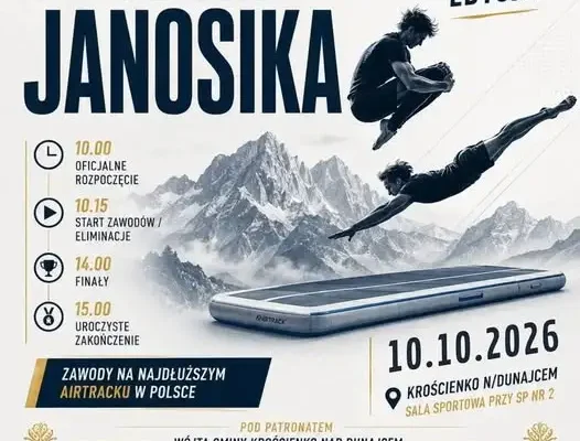 8. edycja Pucharu Janosika w Krościenku nad Dunajcem – akrobatyka na najdłuższym AirTracku w Polsce