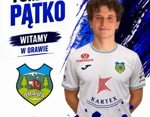 Tomasz Pątko wzmacnia Orawę Jabłonka na zasadzie wypożyczenia