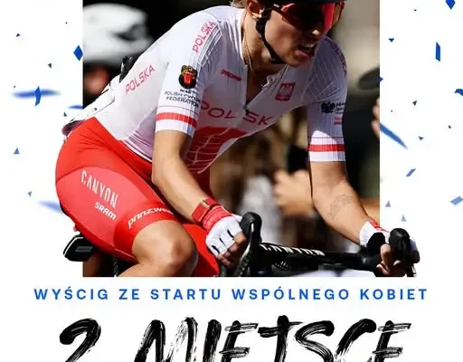 Katarzyna Niewiadoma wicemistrzynią świata w kolarstwie szosowym