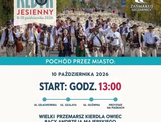 Redyk Jesienny w Szczawnicy: tysiące owiec przejdą ulicami miasta 10 października
