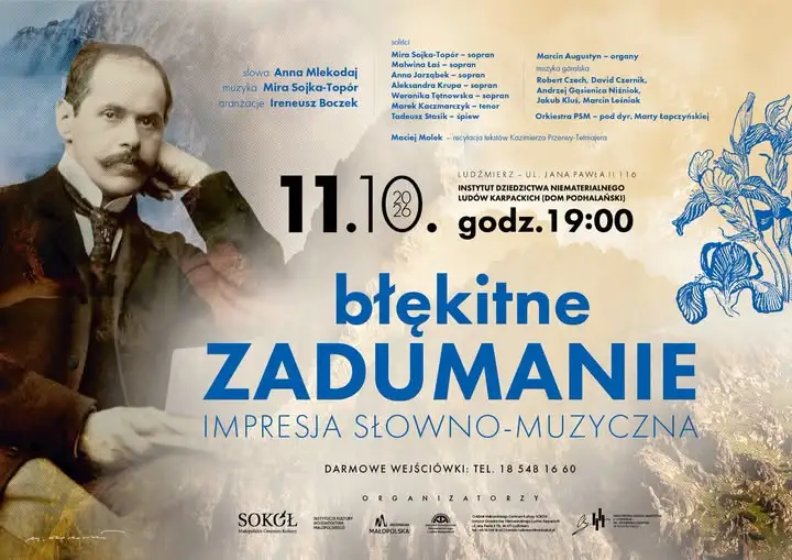 „Błękitne zadumanie” – koncert poświęcony Kazimierzowi Przerwie-Tetmajerowi w Ludźmierzu