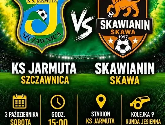 KS Jarmuta Szczawnica zagra z KS Skawianin Skawa w 9. kolejce Klasy A