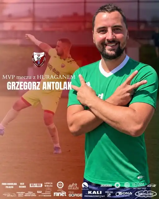 Grzegorz Antolak MVP meczu z Huraganem Waksmund