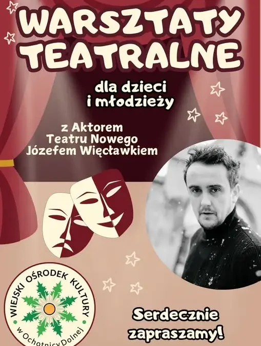 Warsztaty teatralne dla dzieci i młodzieży wracają – spotkanie w środę
